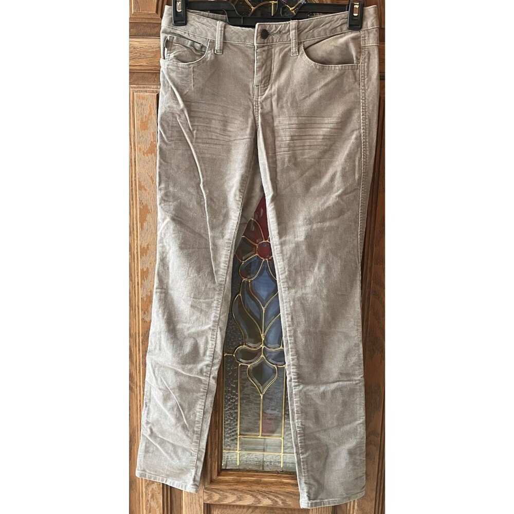 Tripp NYC‎ Pants Women's Gray Skinny Corduroy T Pockets Style CD8594 SZ 7 30x32